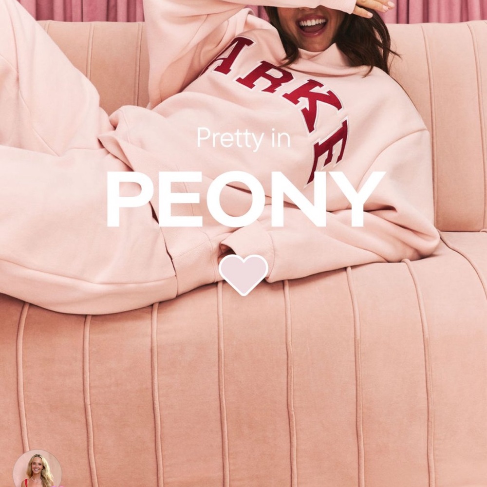 Parke Women's Pink Sweatshirt